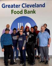 AAAA members at Greater Cleveland Food Bank