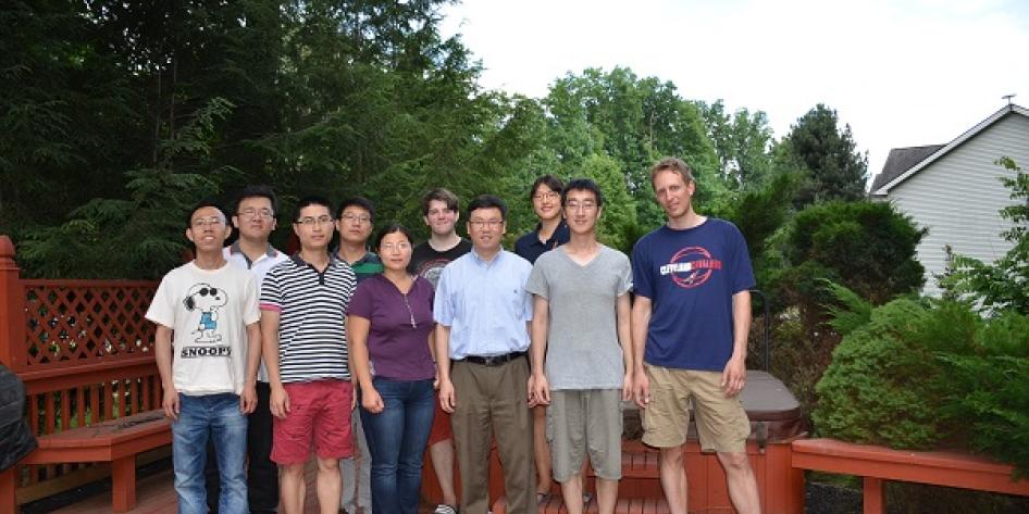 Group Picture Lei Zhu Group 2014