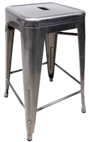 Hazel Apartments steel bar stool
