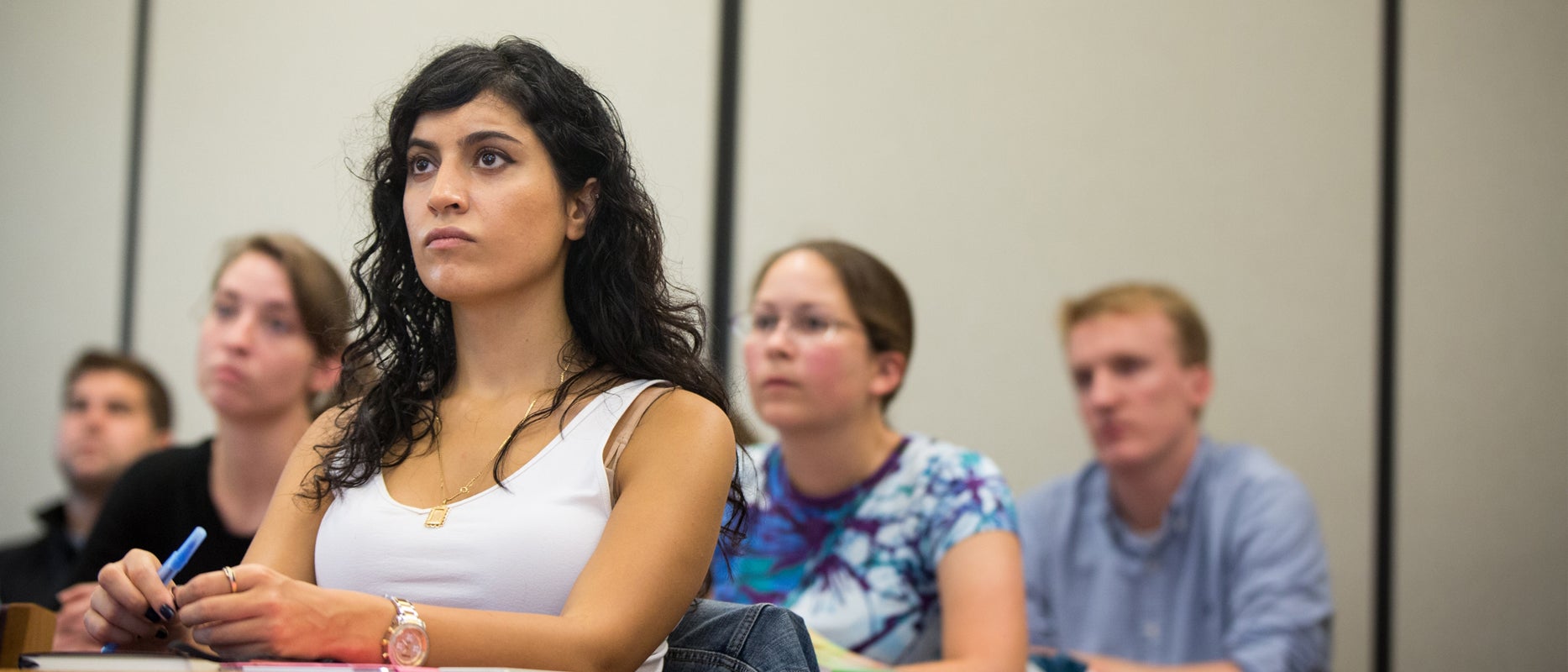 Law students in class