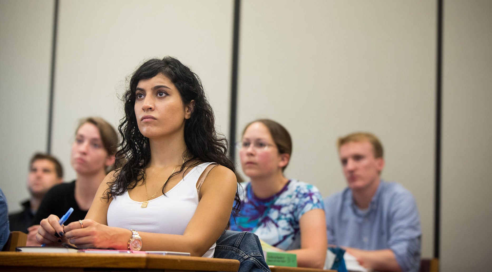 Law students in class