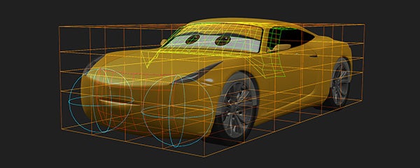 Design of a car from Pixar's Cars 3