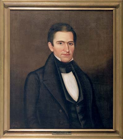 M.W. Hopkins painting of Henry Hitchcock, 1840
