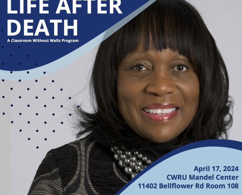 Life After Death event flyer with image of Yvonne Pointer