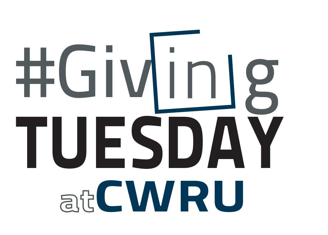 "#GivingTuesdayatCWRU" logo