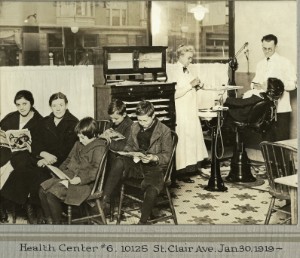 A city health center in 1919.