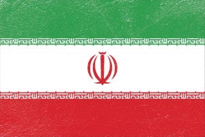 National flag of Iran