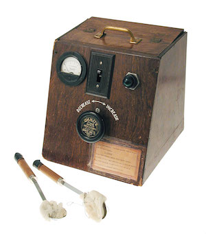 Vintage prototype defibrillator
