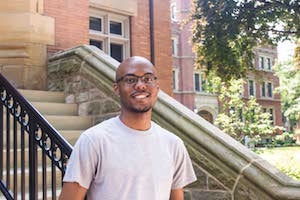 Photo of Case Western Reserve University nursing student Edward Bennett Jr. 