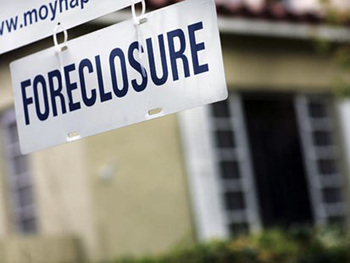 Foreclosure sign