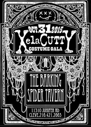 Barking Spider Poster for Xela Cutty Costume Gala
