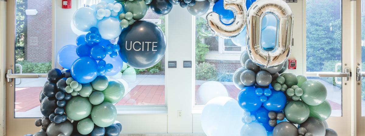 30th Anniversary UCITE Balloon Arch
