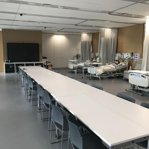 The Clinical Teaching Bed Lab in the HEC
