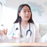 first-year nursing student Esther Koo