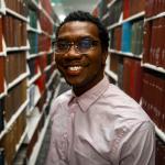 a portrait of Malachi Levy, a black man 