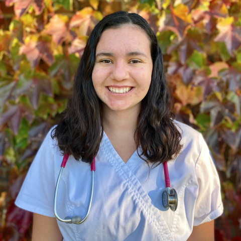 CWRU Fourth-Year Nursing Student Hayley Devine 