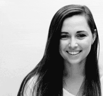 Brooke smiling at camera