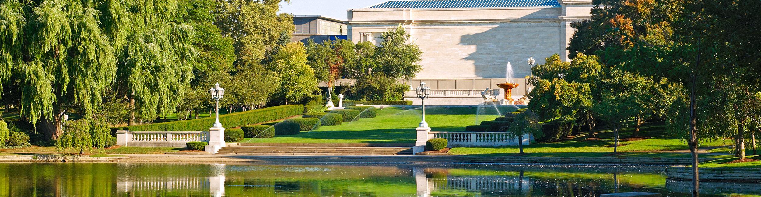 Exterior of the art museum