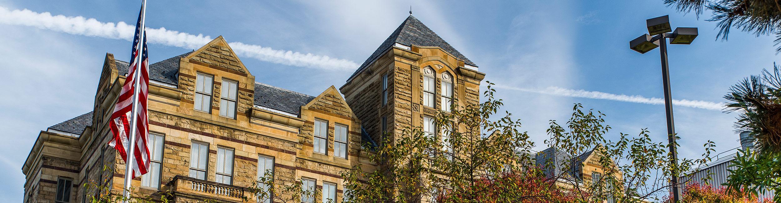 Exterior of Adelbert Hall