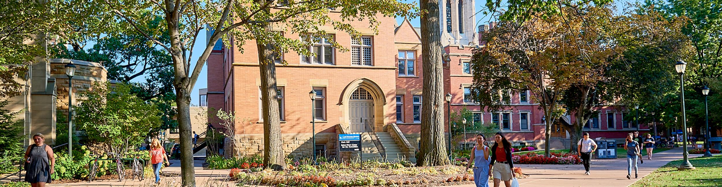 Mather quad at Case Western Reserve University