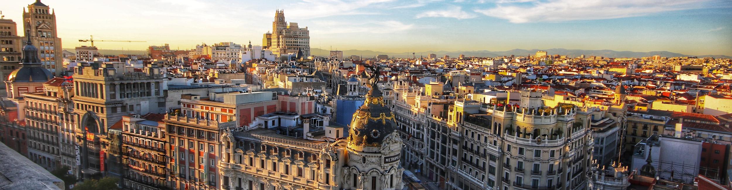 Areal image of Madrid