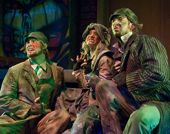 Students in the play Euripides