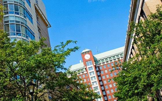 Exterior of the medicine school