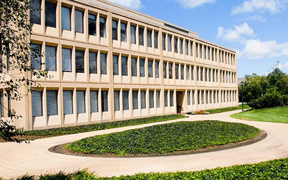 Exterior of health building