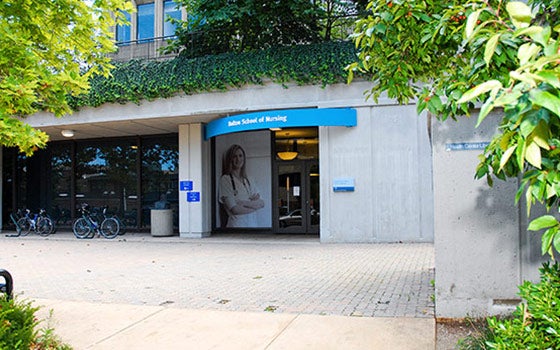 Exterior of the dental building