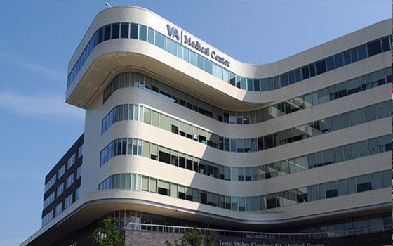 Exterior view of Lou Stokes VA Medical Center