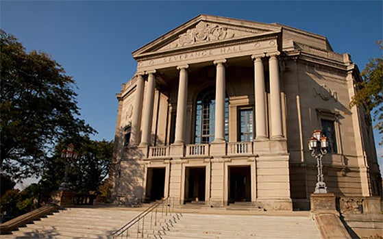 Exterior of Severance Hall