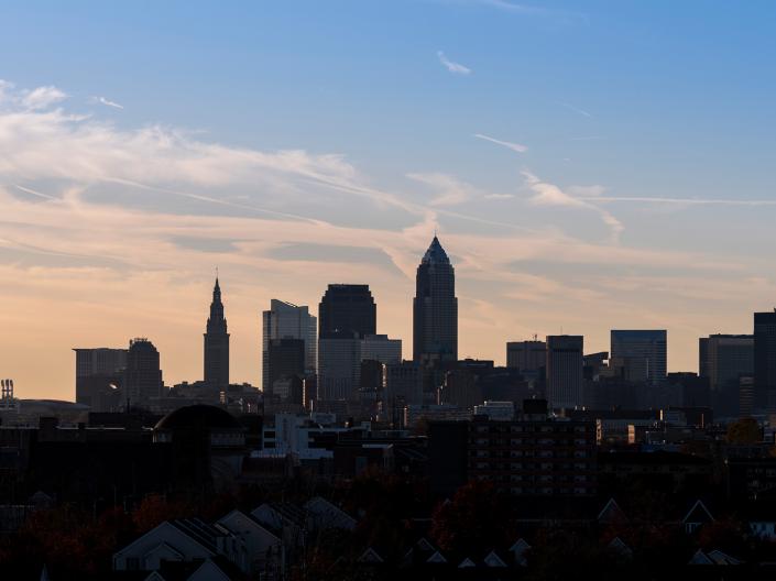 Skyline of Cleveland