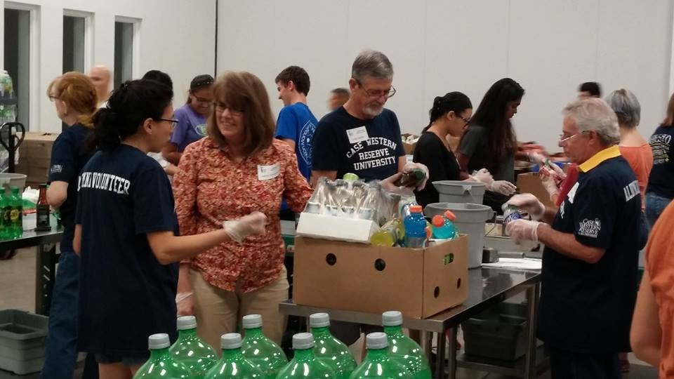 image CWRU Alumni volunteering