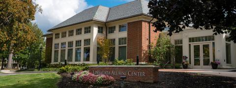 Exterior of the Linsalata Alumni Center