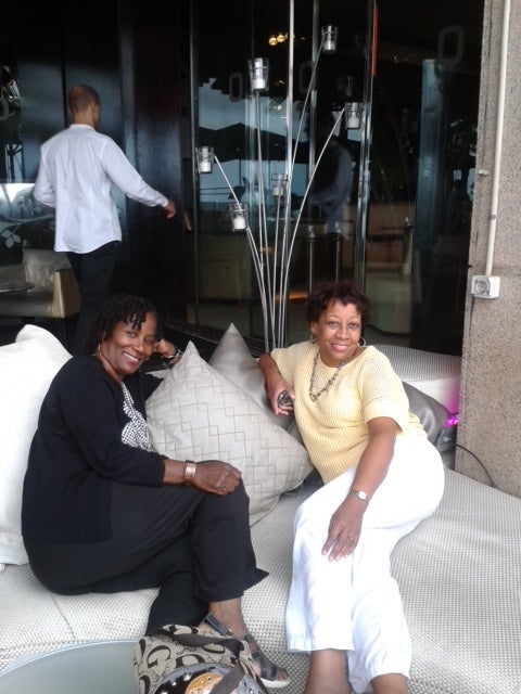 Left to right: Michele Owens-Patterson and Sandra Owens