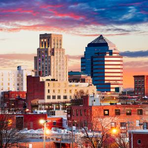 Image of downtown Durham, NC
