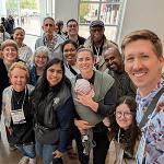 CWRU Alumni pose for a selfie during the Destination Weekend Los Angeles trip