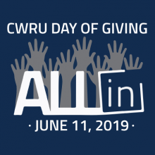 CWRU Day of Giving Logo for June 11, 2019