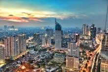 Indonesia cityscape