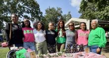 Greek life participants