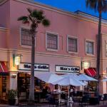 Exterior view of Max's Grille in the evening