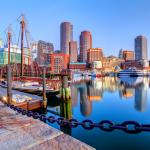 Boston skyline in the daytime