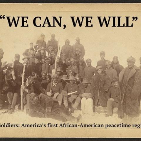 picture of the buffalo soldiers