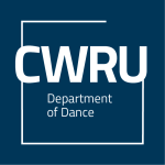 Photo reads CWRU Department of Dance
