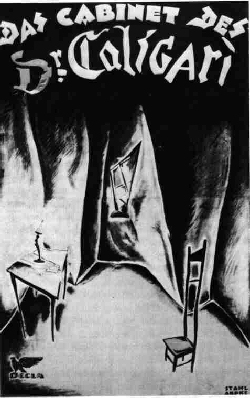 Das Kabinett des Dr. Caligari poster