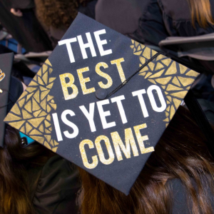 CWRU Commencement graduate cap