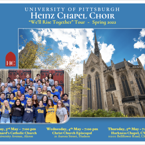 University of Pittsburgh Heinz Chapel Choir: "We'll Rise Together"