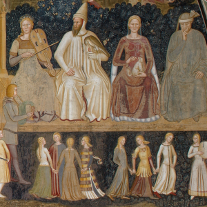 Andrea di Bonaiuto, Way of Salvation (detail), 1365-68, fresco, Cappella Spagnuolo, Santa Maria Novella, Florence