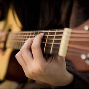 Guitar stock photo