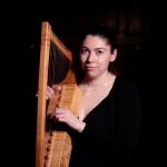 Anna O'Connell historical harpist and DMA student